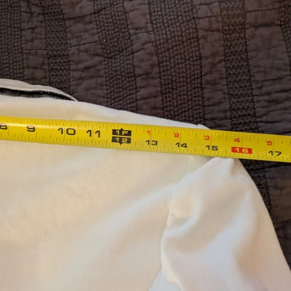 J. Crew White Linen School Boy Blazer 6 - Picture 12 of 13